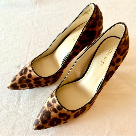 Nine West Shoes - NWOT Nine West “Tatiana” leopard hair calf pumps